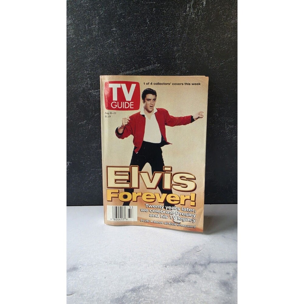 TV Guide August 16-22, 1997 Elvis Forever!